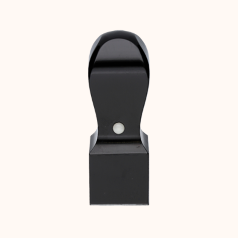 Personal Square Inkan/Hanko (Seal) Black Buffalo (21mm - 24mm)