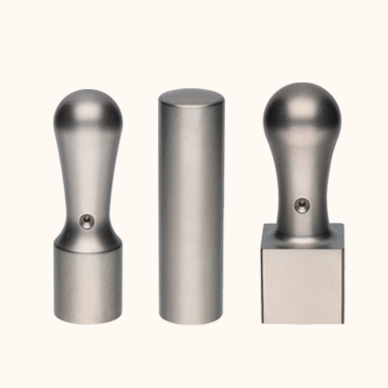 Corporate Inkan/Hanko (Seal) Blast Titanium – Set of 3