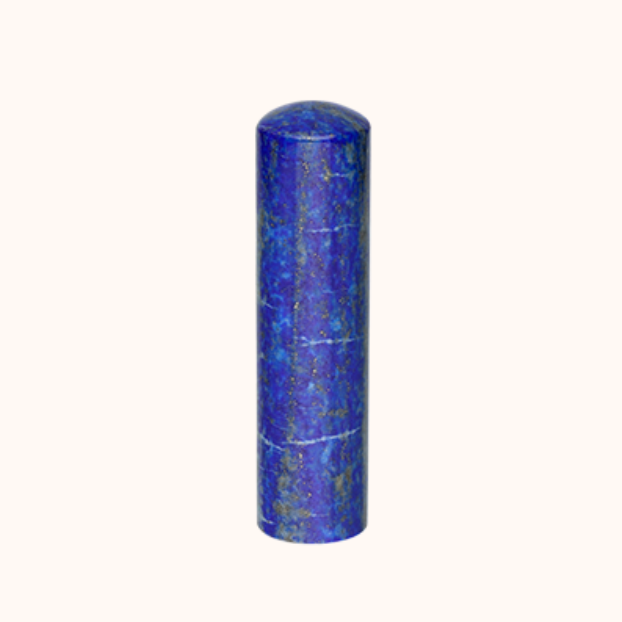 Personal Inkan/Hanko (Seal) Lapis Lazuli (12mm Round)